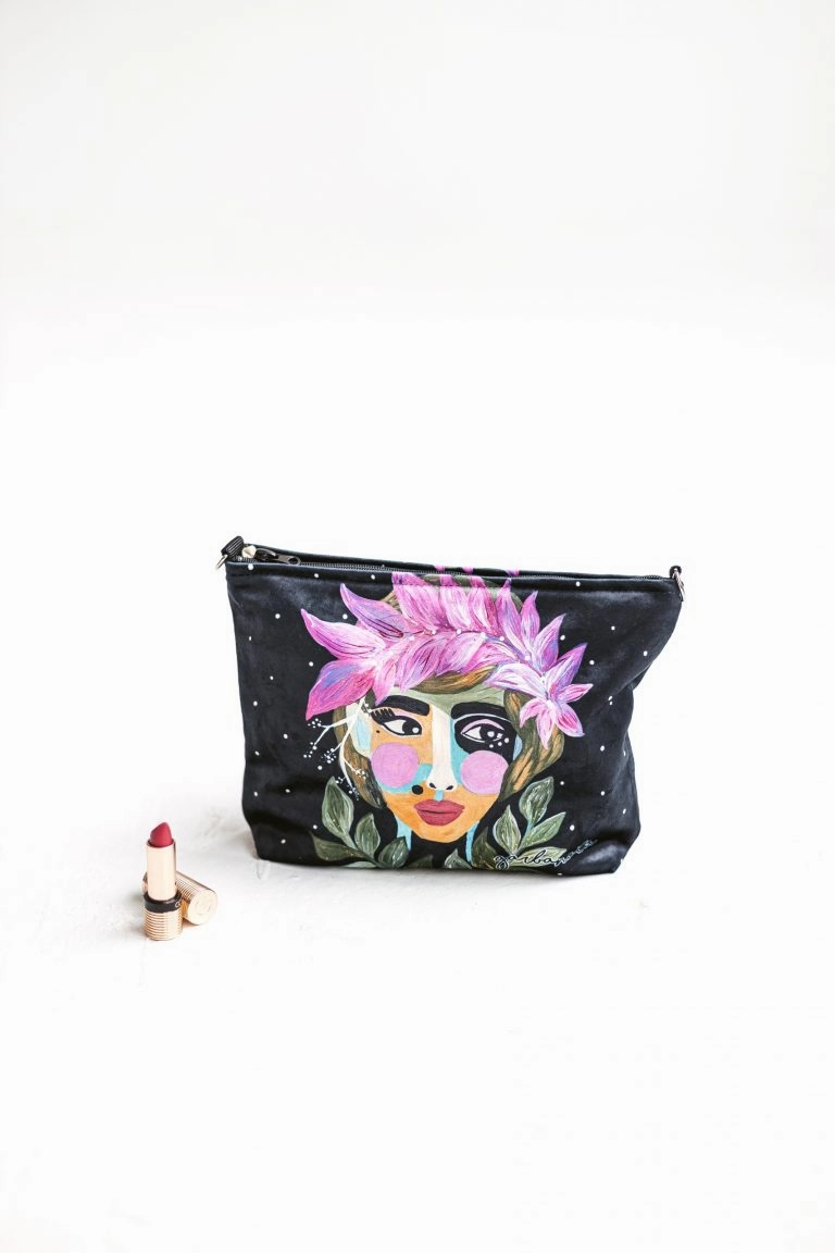 MAKEUP BAG / POUCH FOREST BERRY