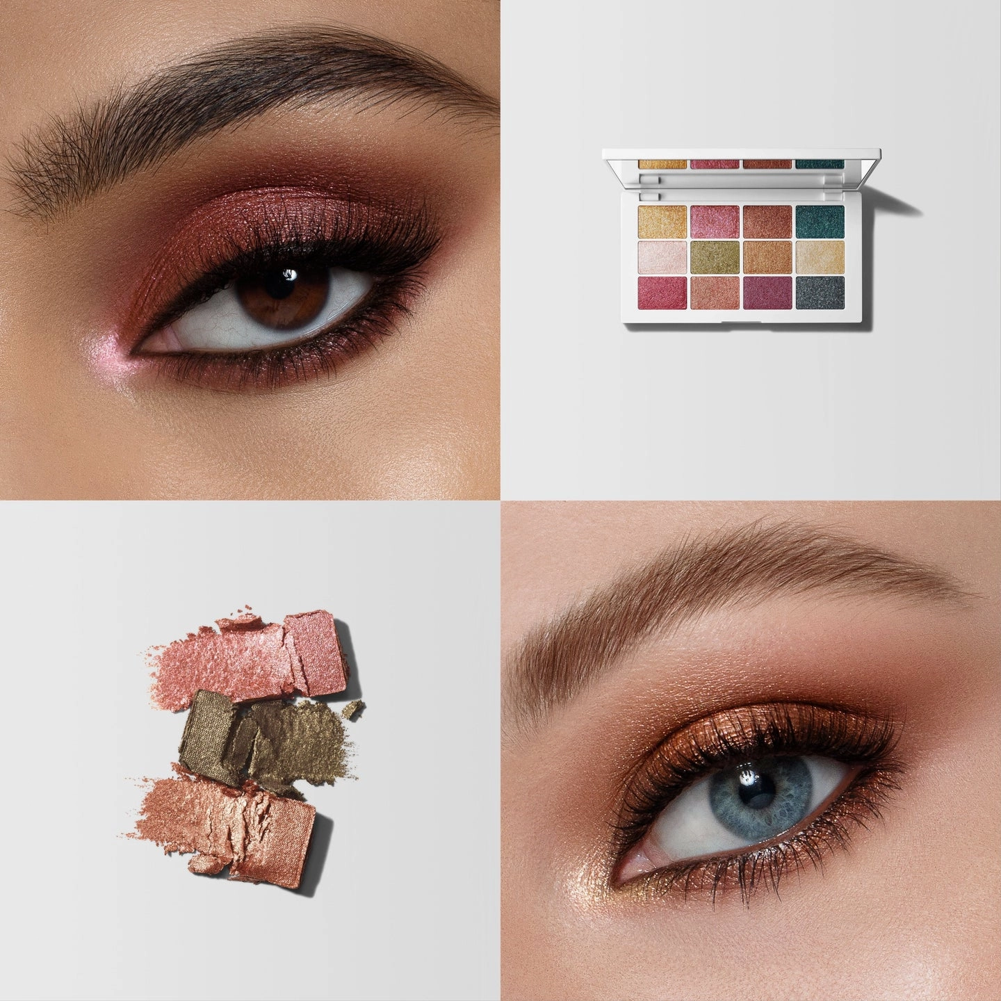 Makeup By Mario Master Metallics Eyeshadow Palette 12*1g
