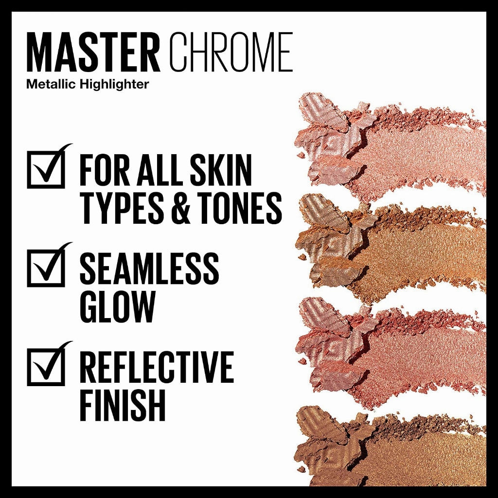 Maybelline MasterChrome Metallic Highlighter 6.7g | Reflective Finish
