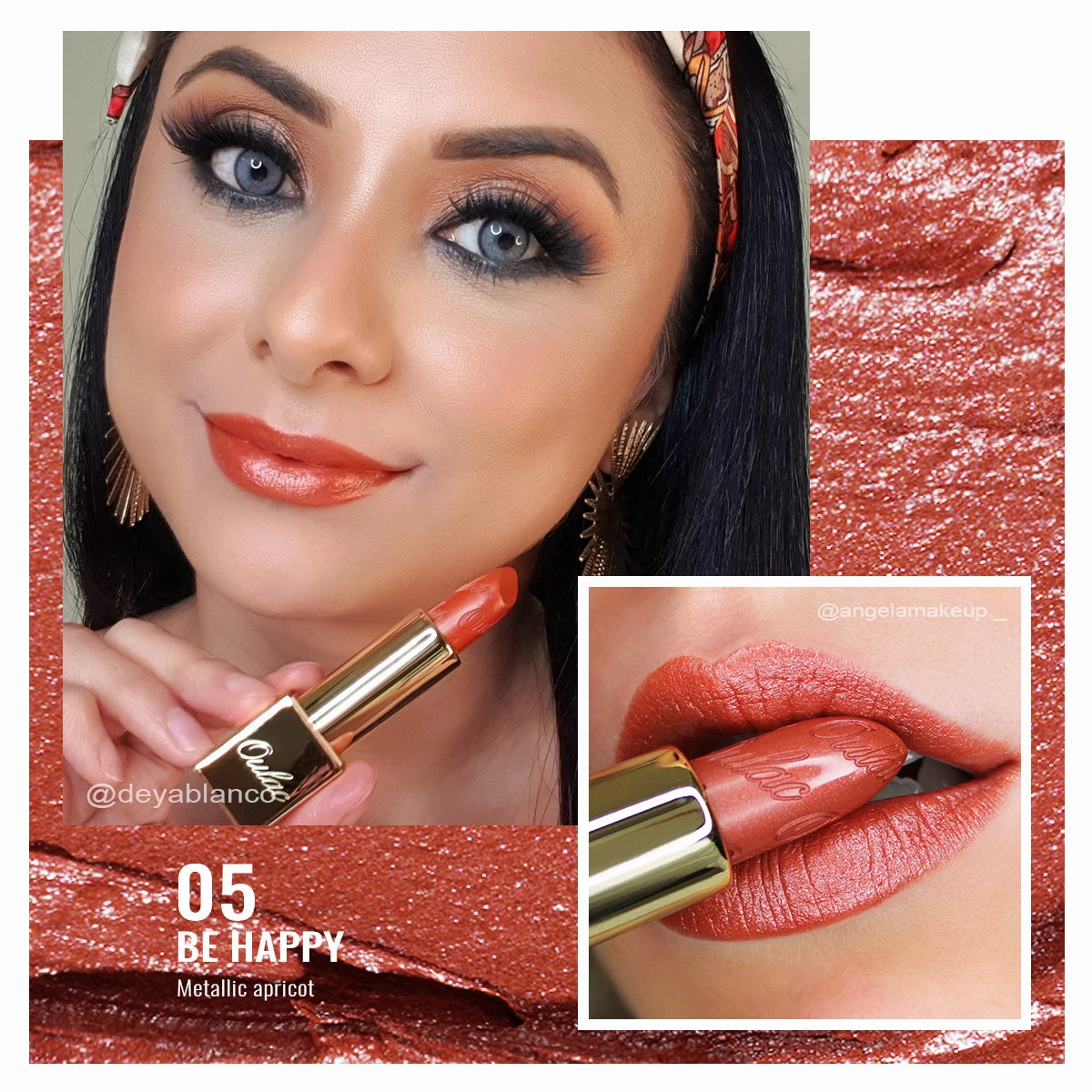Metallic Shine Lipstick | D05 Be Happy