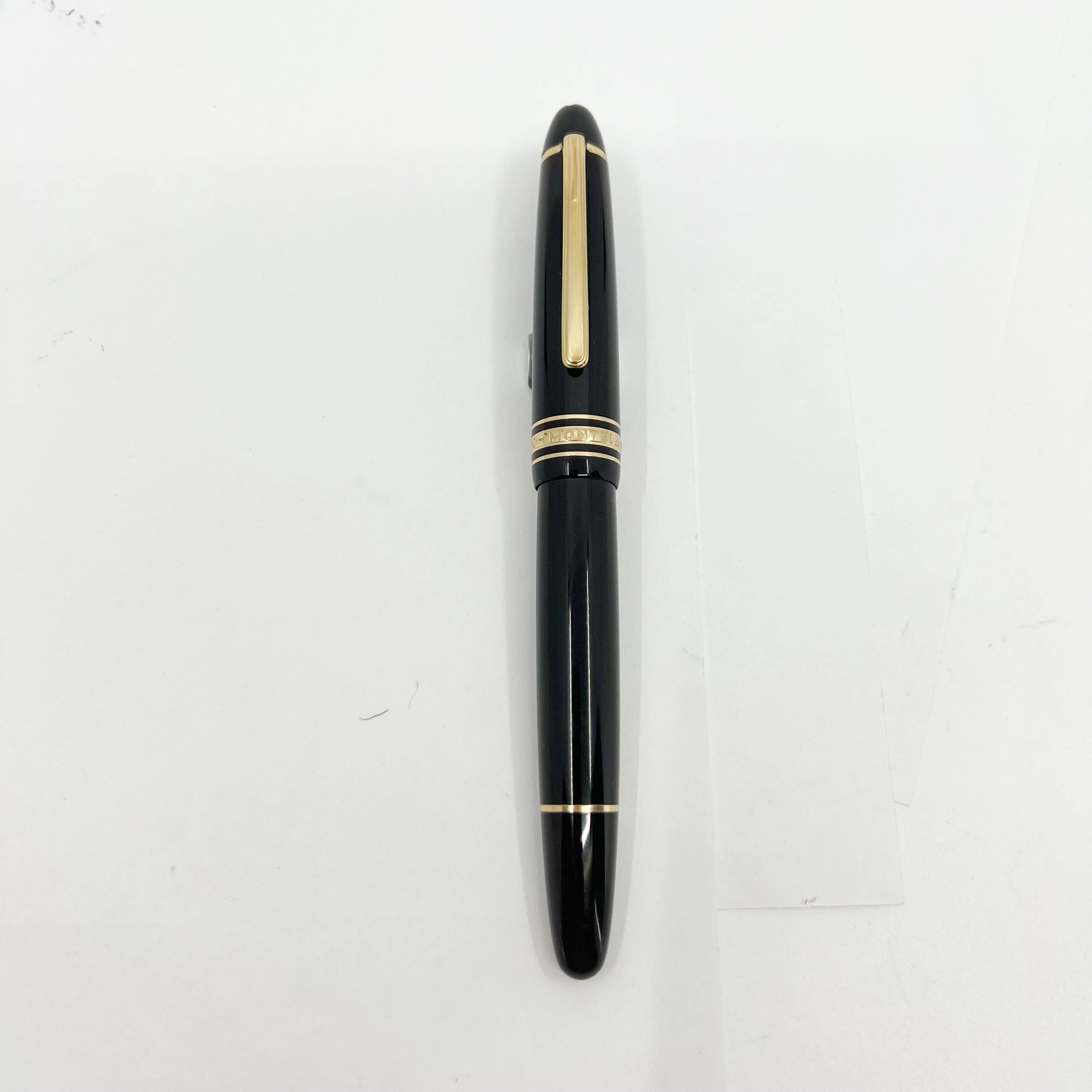 Montblanc Meisterstuck #166  Black Resin LeGrand Highlighter/Document Marker