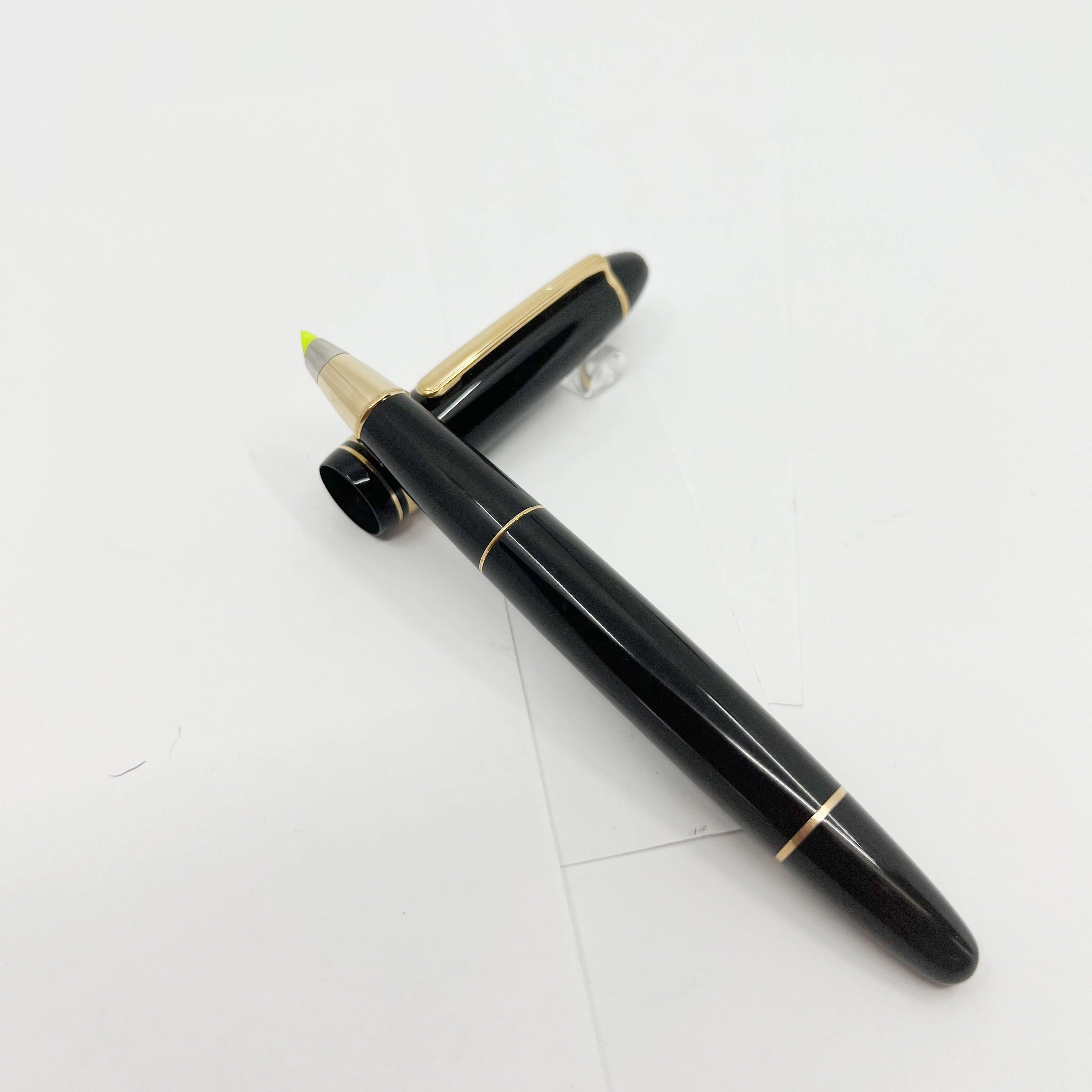 Montblanc Meisterstuck #166  Black Resin LeGrand Highlighter/Document Marker
