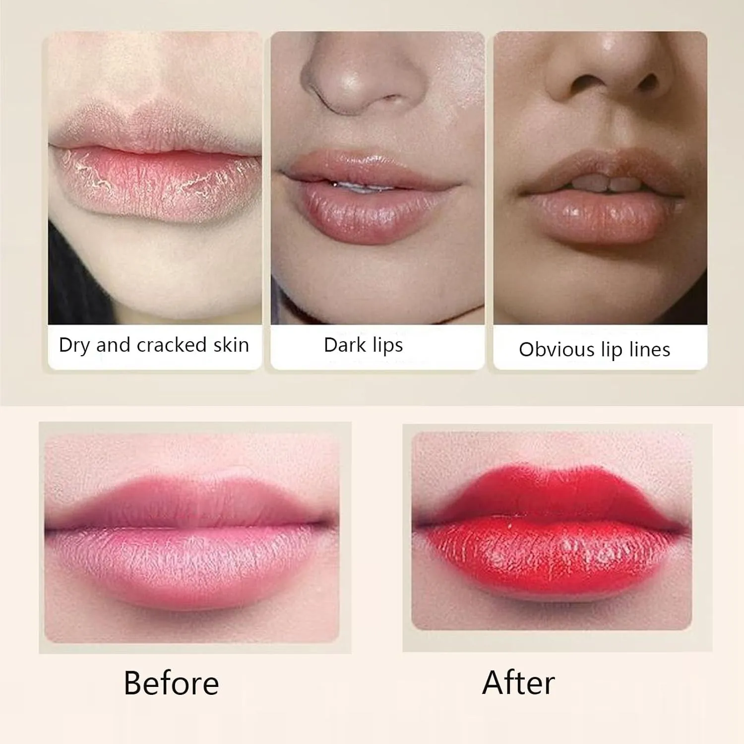 Multi-Functional Long-Lasting Color Lipstick (#1, One size)