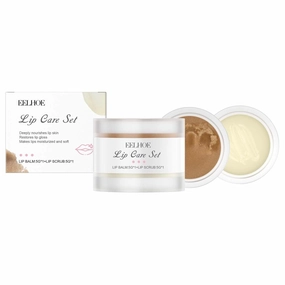 Nourishing and moisturizing lipstick care set (Lipstick 5g   scrub 5g)