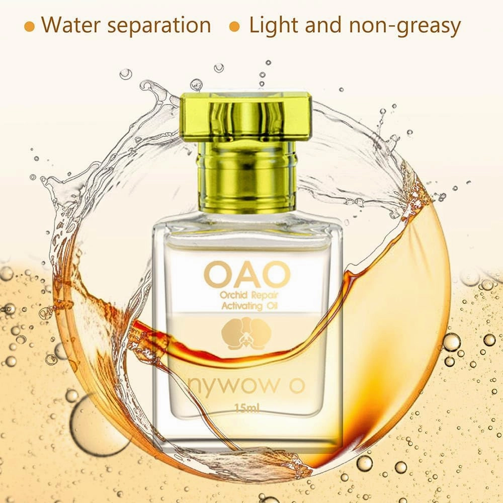Orchid Hydration Facial Oil, Lightweight Botanical Face Oil for Deep Moisture & Radiance, Plant-Derived, for Dry & Sensitive Skin, 0.51oz