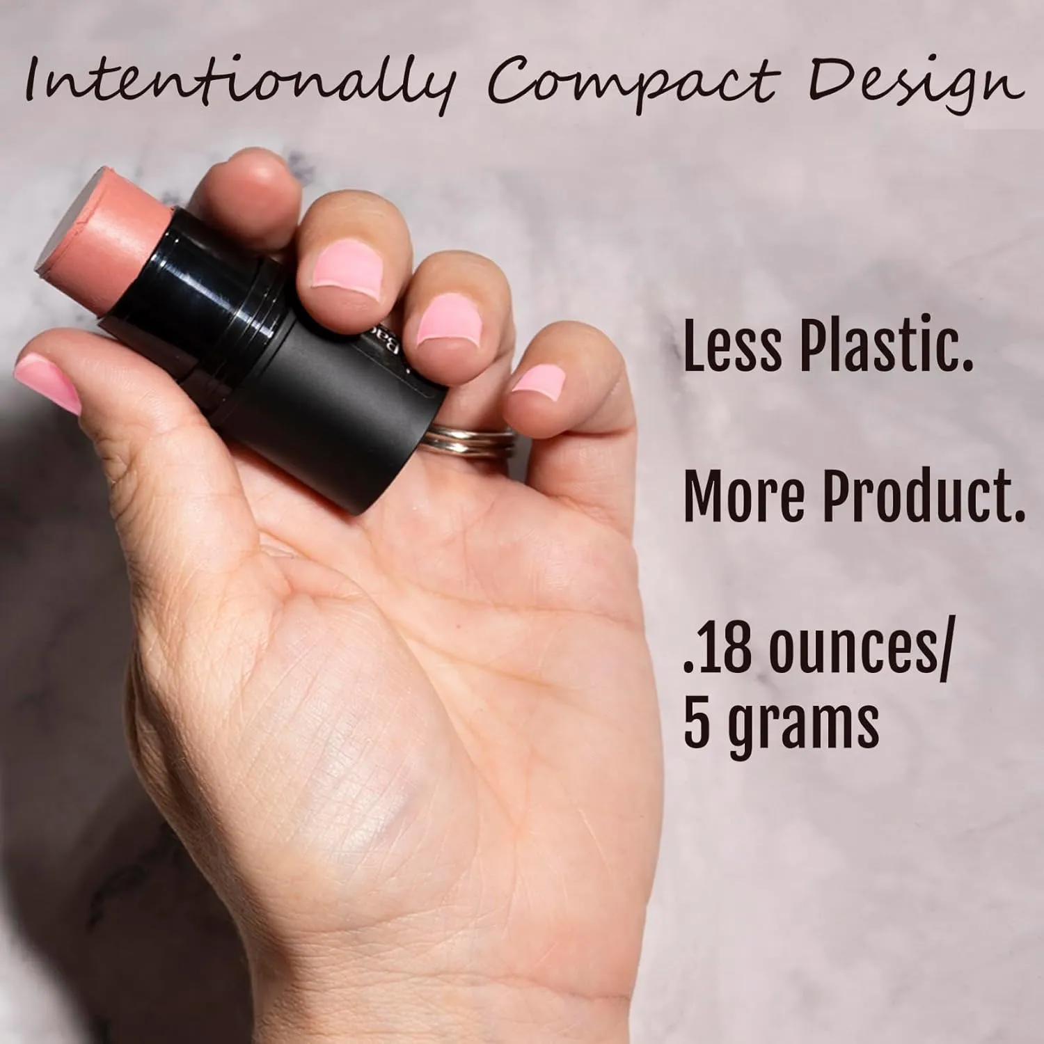 Organic Tint Tube, 100% Natural Vegan Gluten-Free Cream Highlighter Multi-Stick, Made in USA, Chardonnay