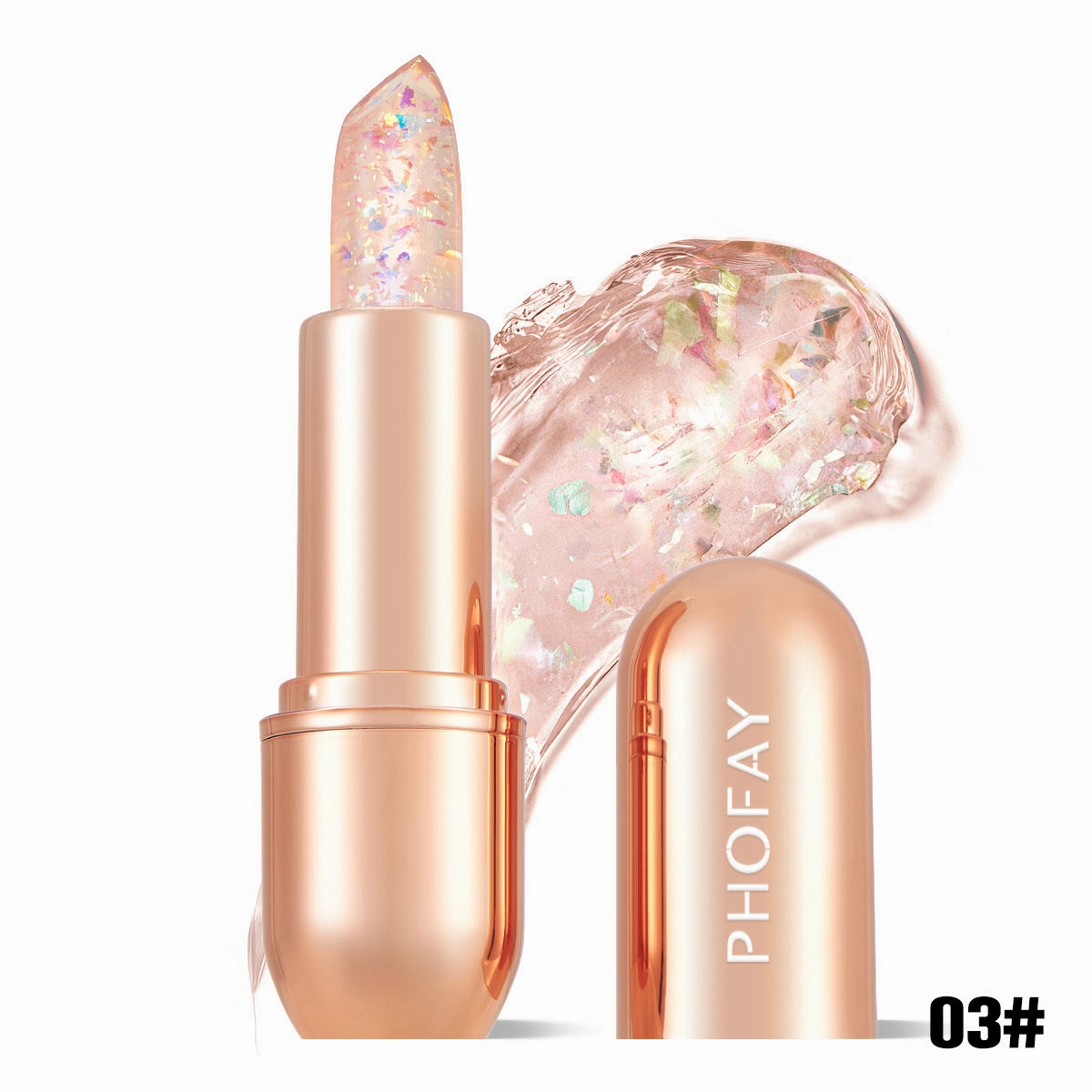 PHOFAY Moisturizing Jelly Warm Lipstick