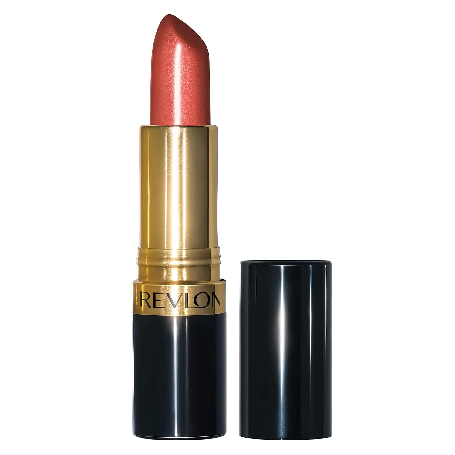 Revlon Super Lustrous Lipstick, Creamy Formula For Soft, Fuller-Looking Lips, Moisturized Feel, Cinnamon Bronze, 0.15 oz