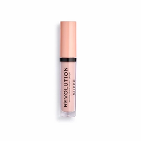 Revolution Sheer Brilliant Lipstick Raw 136