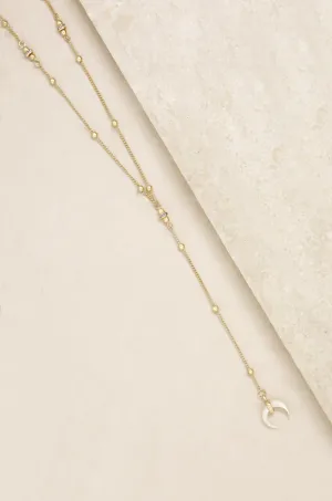 Ride the Wave 18k Gold Plated Necklace