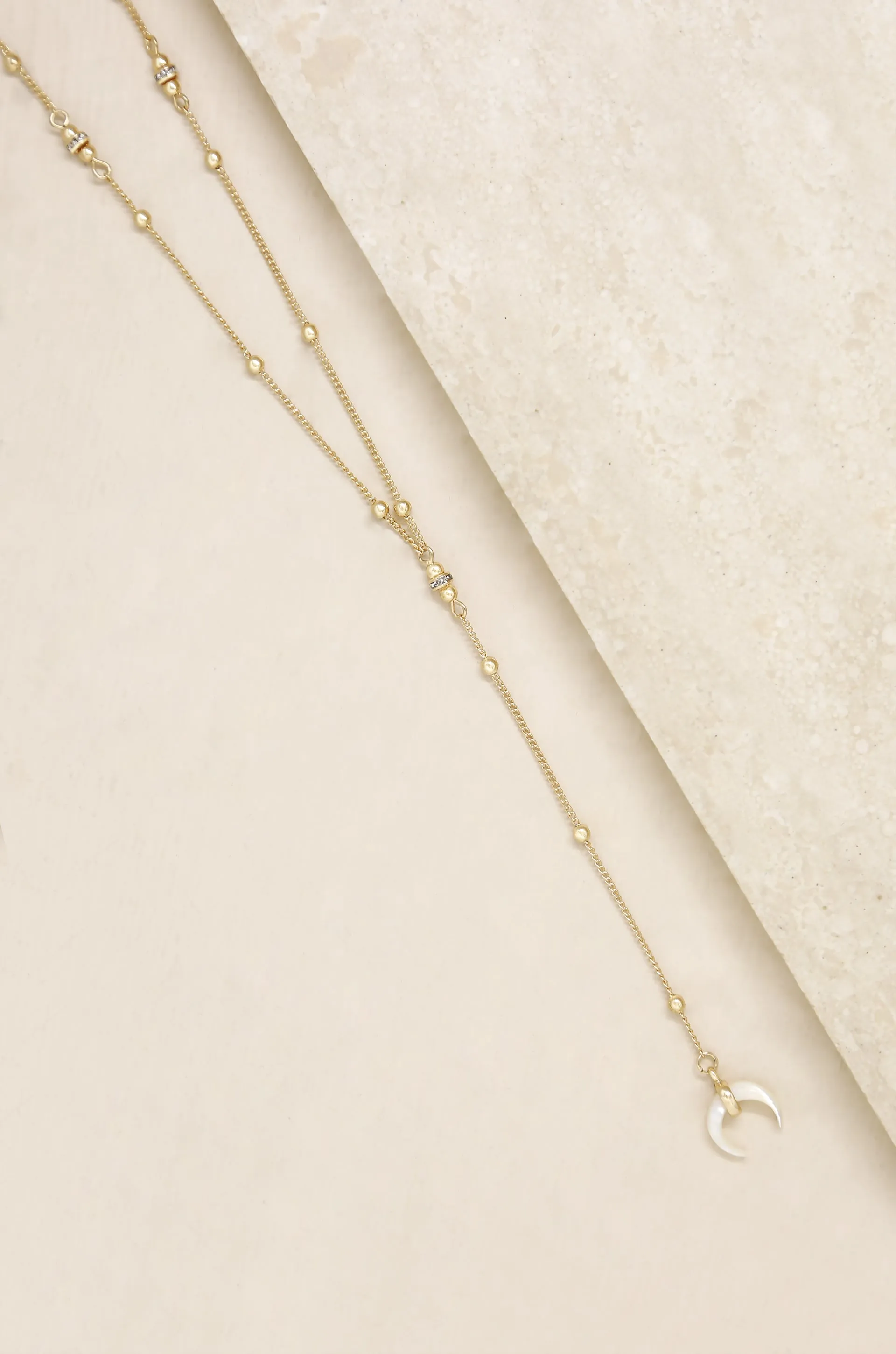 Ride the Wave 18k Gold Plated Necklace