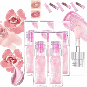 RJDJ Conversion Lip Oil, Conversion Lip Stain, Conversionh Color Changing Lip Oil, Boss Up Color Changing Lip Oil, Magic Color Changing Lip Oil, Bossup Cosmetics Color Changing Lip Oil (5PCS)