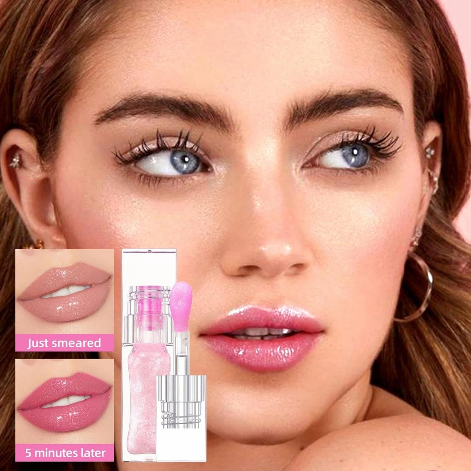 RJDJ Conversion Lip Oil, Conversion Lip Stain, Conversionh Color Changing Lip Oil, Boss Up Color Changing Lip Oil, Magic Color Changing Lip Oil, Bossup Cosmetics Color Changing Lip Oil (5PCS)
