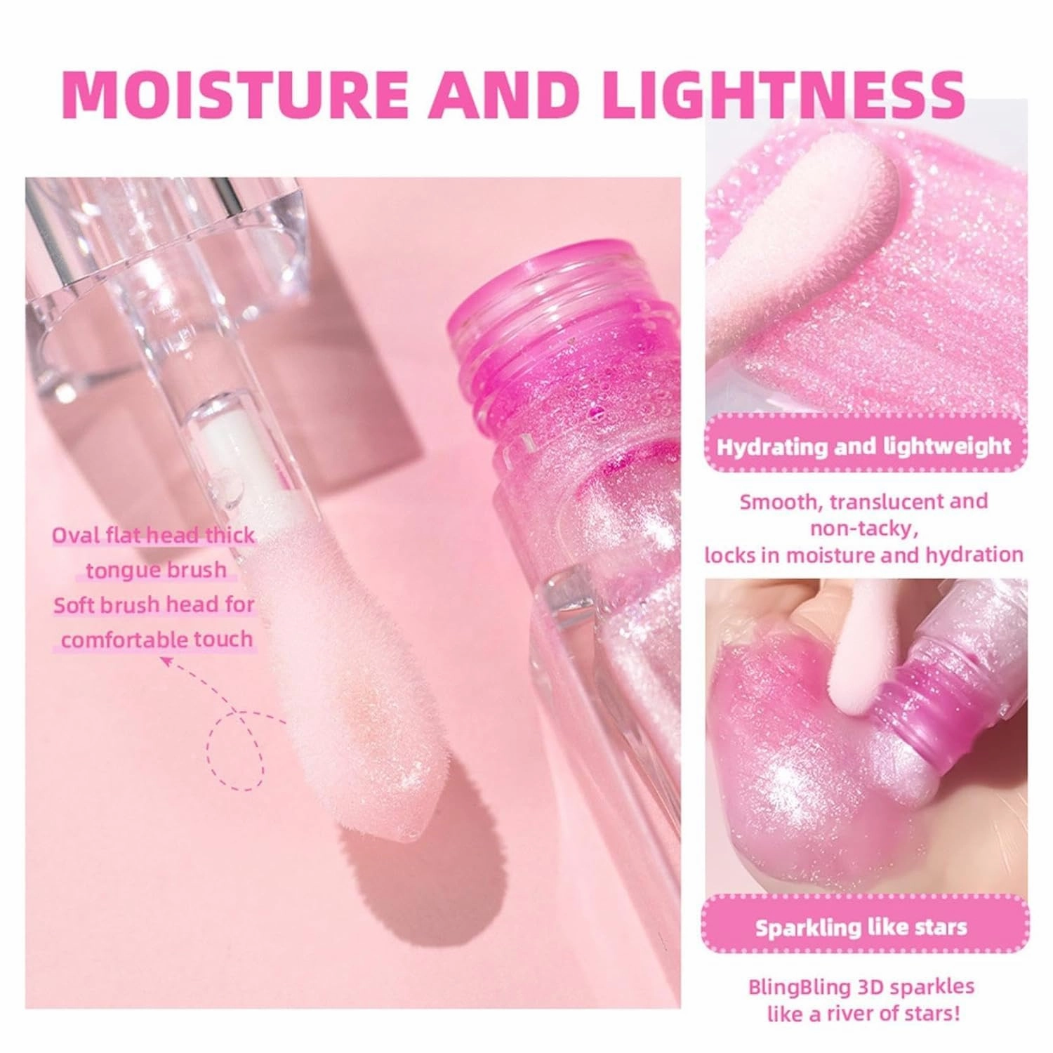 RJDJ Conversion Lip Oil, Conversion Lip Stain, Conversionh Color Changing Lip Oil, Boss Up Color Changing Lip Oil, Magic Color Changing Lip Oil, Bossup Cosmetics Color Changing Lip Oil (5PCS)