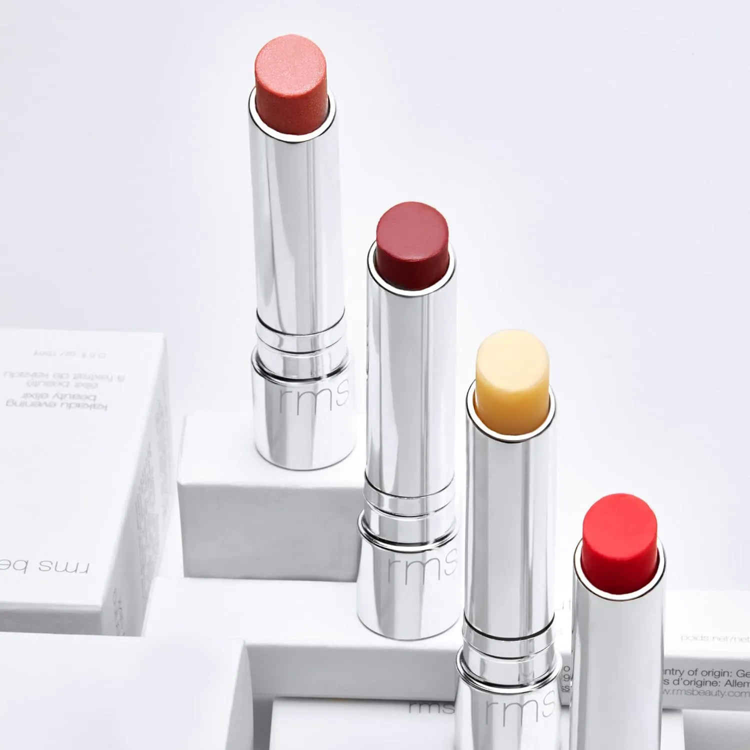 RMS Beauty Tinted Lip Balm - Lip Tint Balm Lipstick for Women, Hydrating Lip Balm, Tinted Lip Balm with Jojoba Oil, Moisturizing Lip Balm Tinted