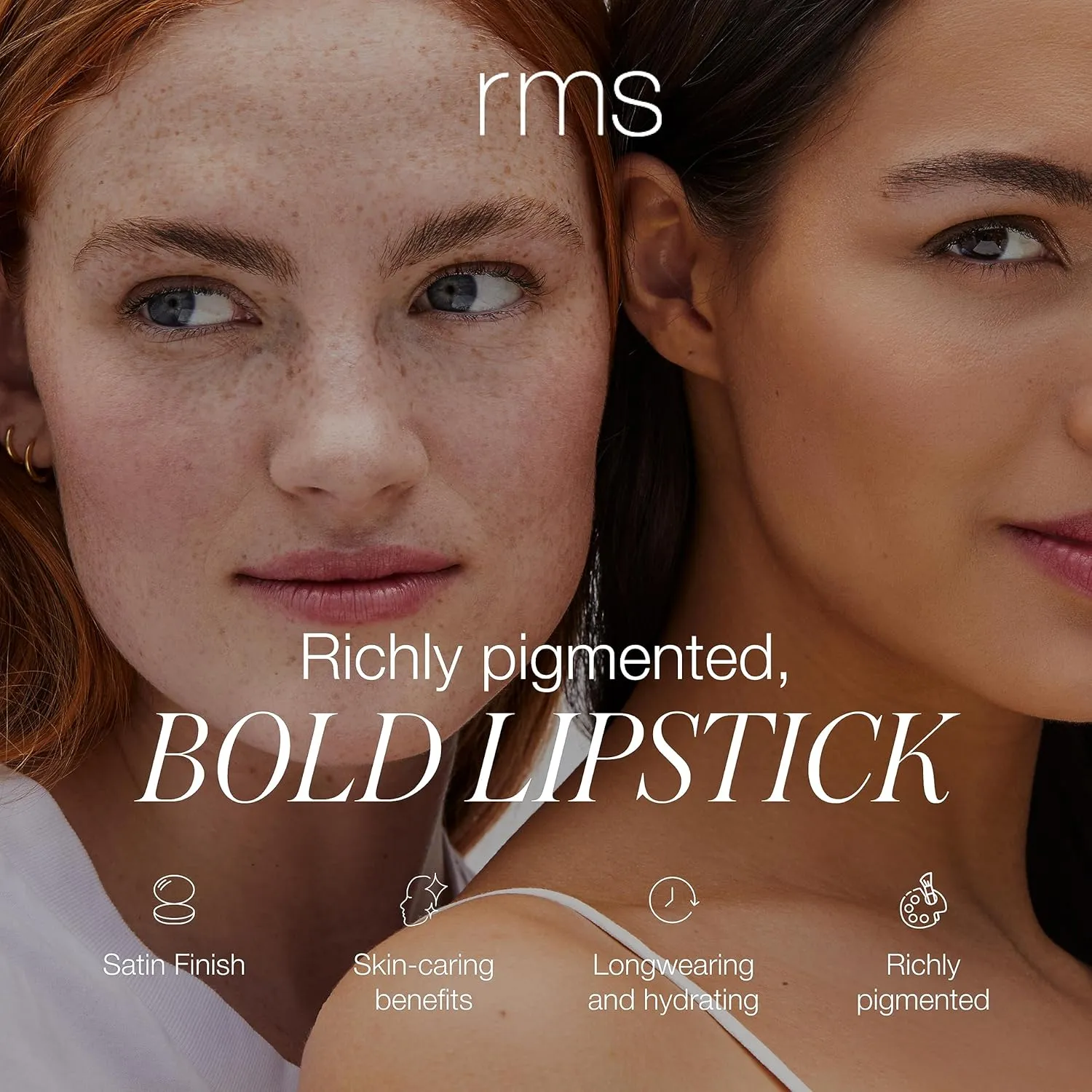 RMS Beauty Wild With Desire Lipstick - Lip Stain, Lip Tint & Lip Stick, Hydrating Lip Tint Moisturizing Lipstick, Long Lasting Lipstick for Women