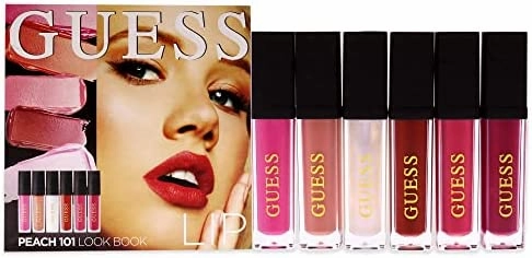 Rose 101 Collection Lip Kit: 3 Lipgloss   3 Lipsticks   1 Mirror