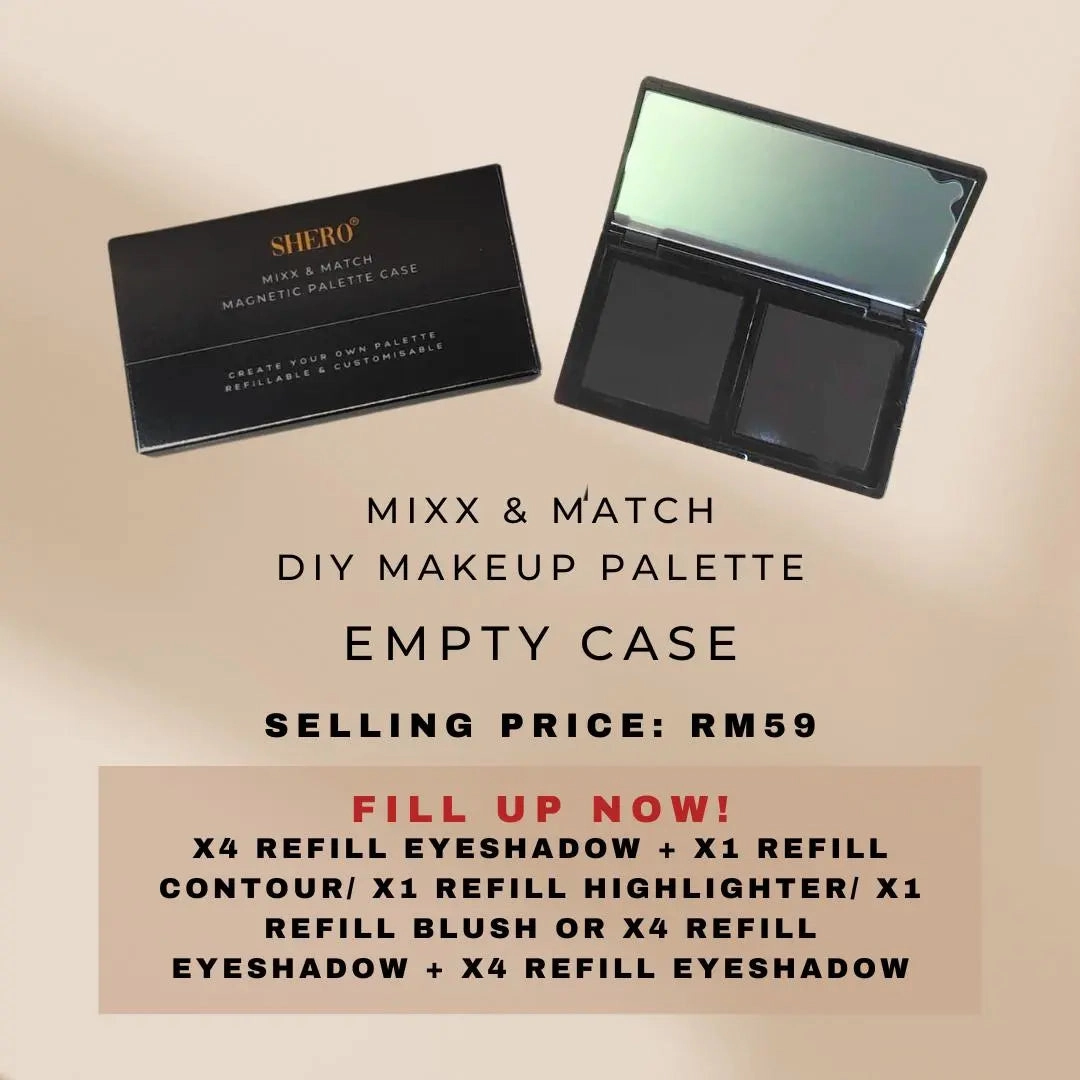 Shero MIXX & MATCH DIY Makeup Refill Palette