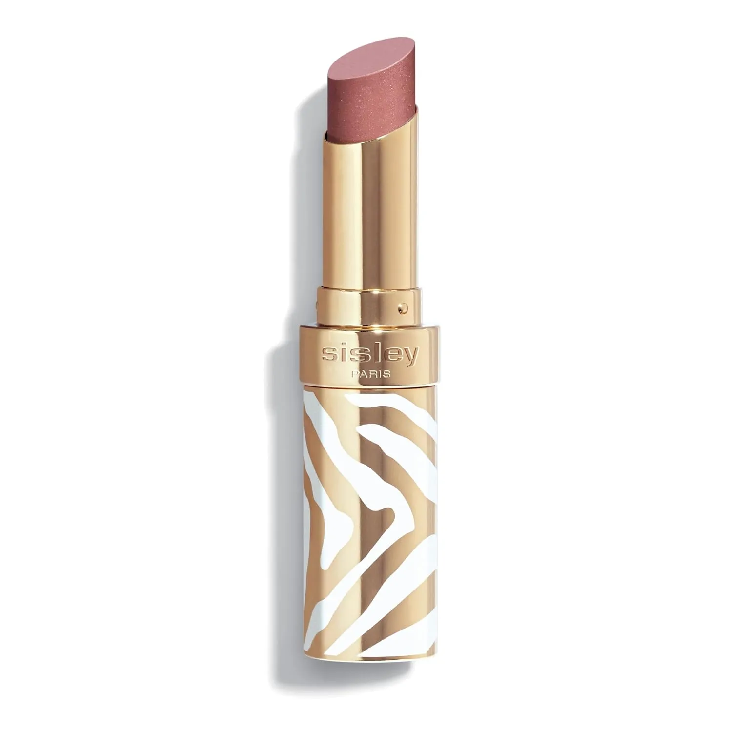 Sisley Paris Phyto-Rouge Shine, 10 Sheer Nude - Hydrating Shine Lipstick - Plumps & Smooths Lips - Sheer Color, Rich Texture, Intense Shiny Finish