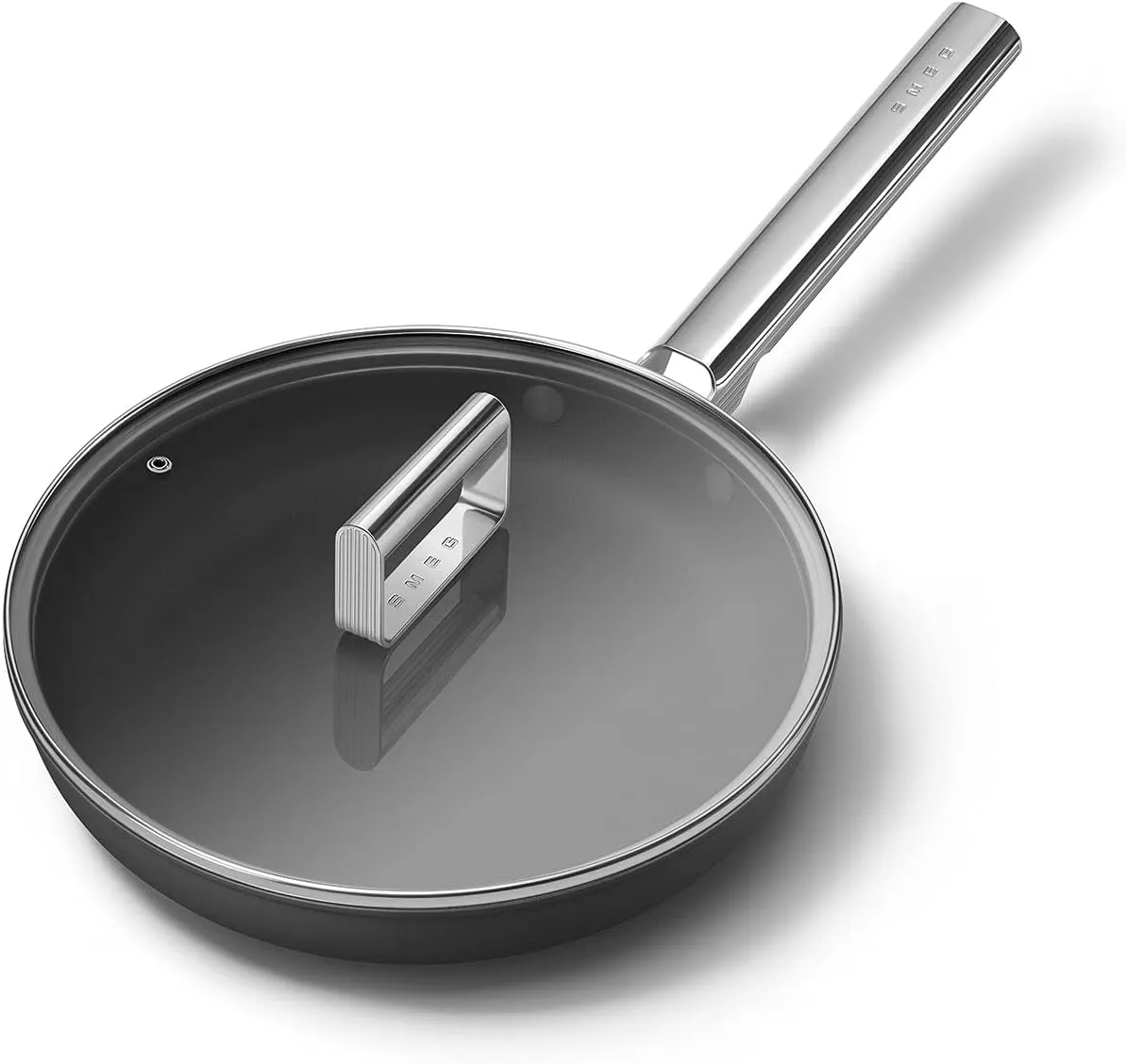 Smeg Cookware 10-Inch Black Frypan