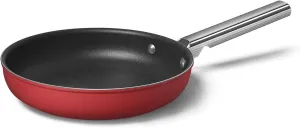 Smeg Cookware 9.5-Inch Red Frypan