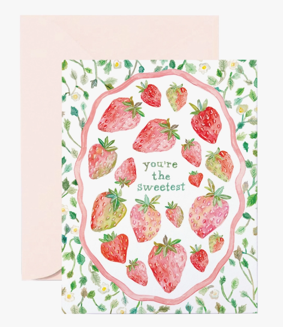 Strawberry Sweet Greeting Card