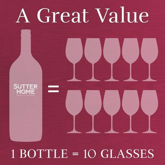 Sutter Home White Merlot Wine, 1.5 L Bottle
