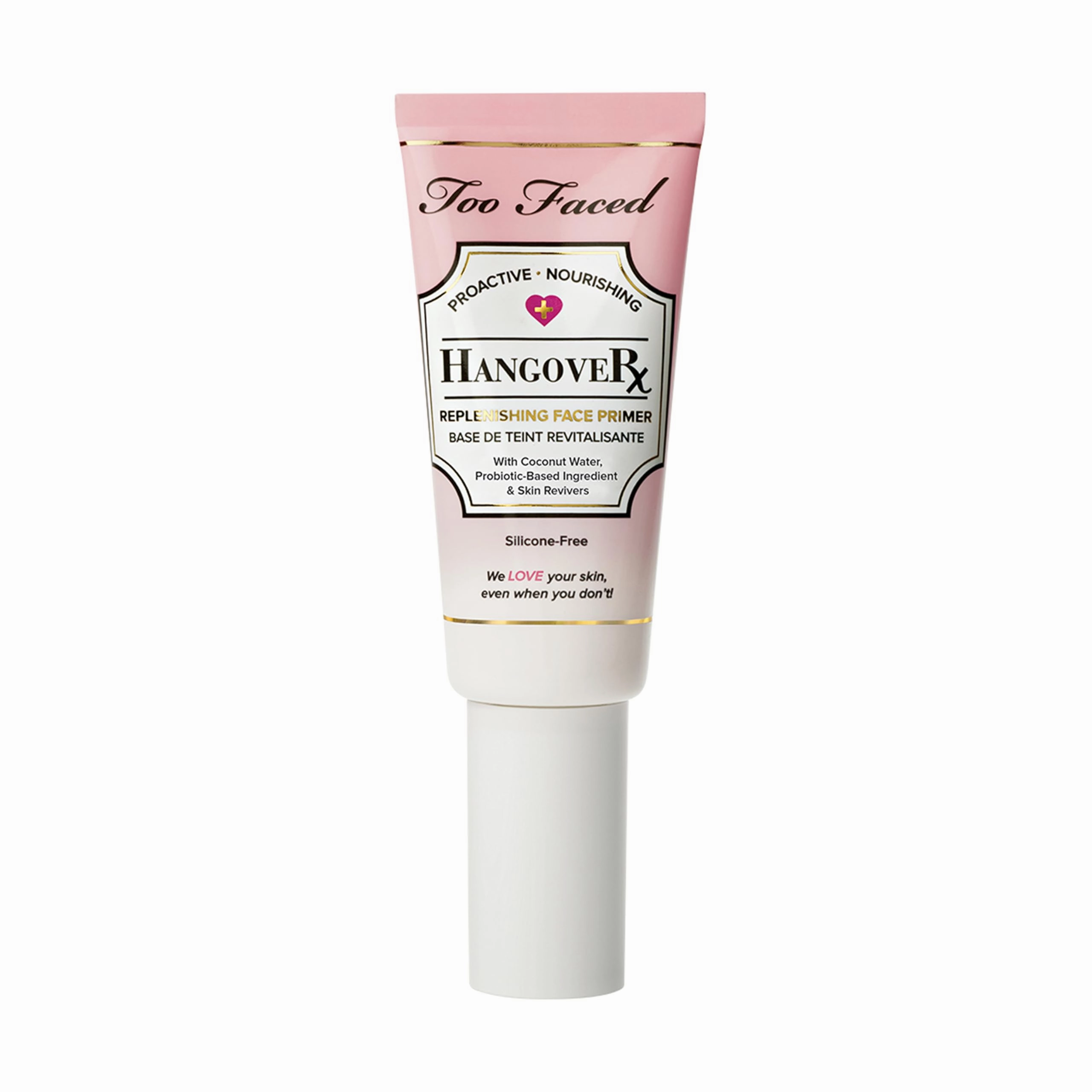 Too Faced Hangover Replenishing Face Primer | Hydrates, Boosts   Smooths Skin with Dewy Finish, 1.4 FL OZ