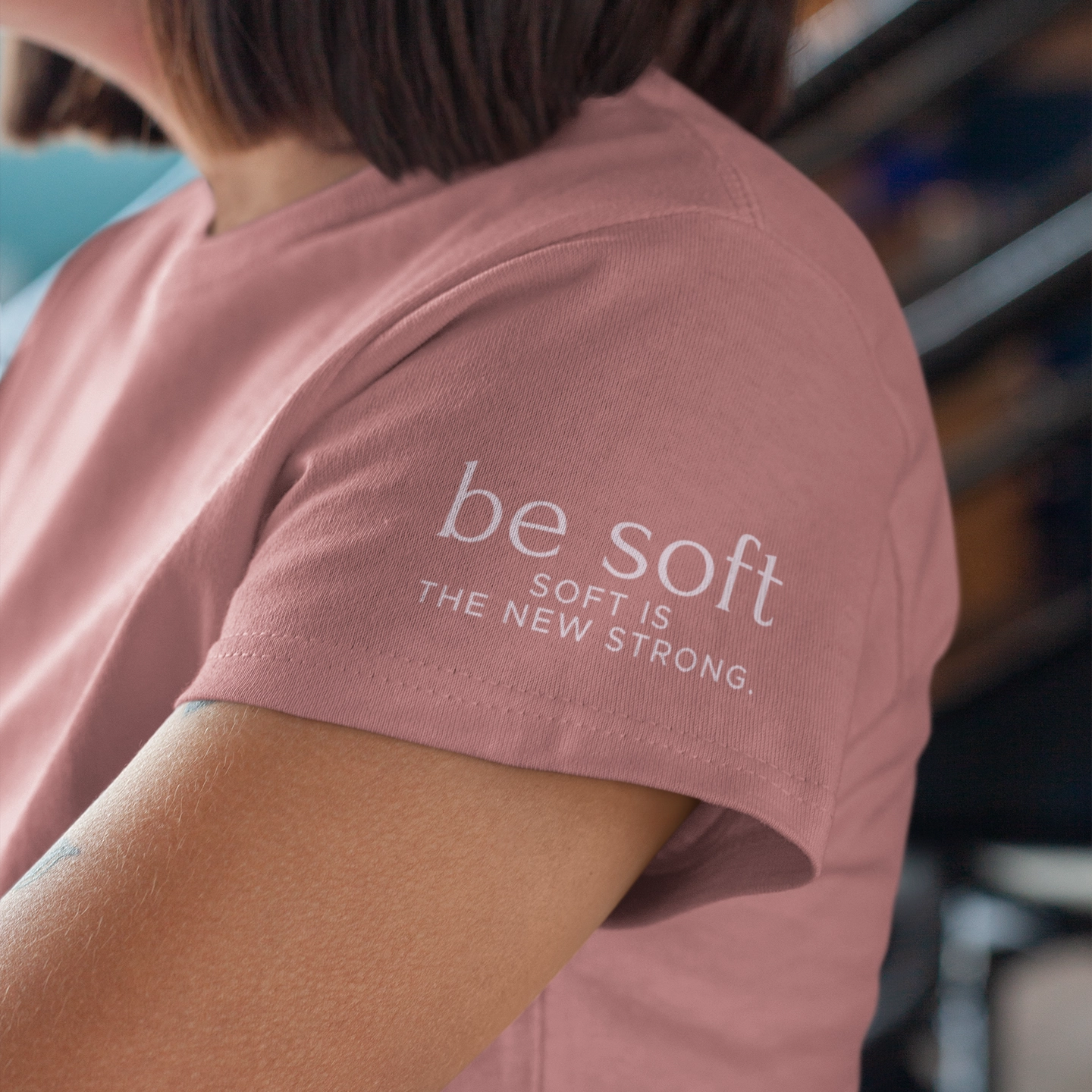Velvet Blush | Flowy Cropped Tee – Light, Airy, and Effortlessly Soft
