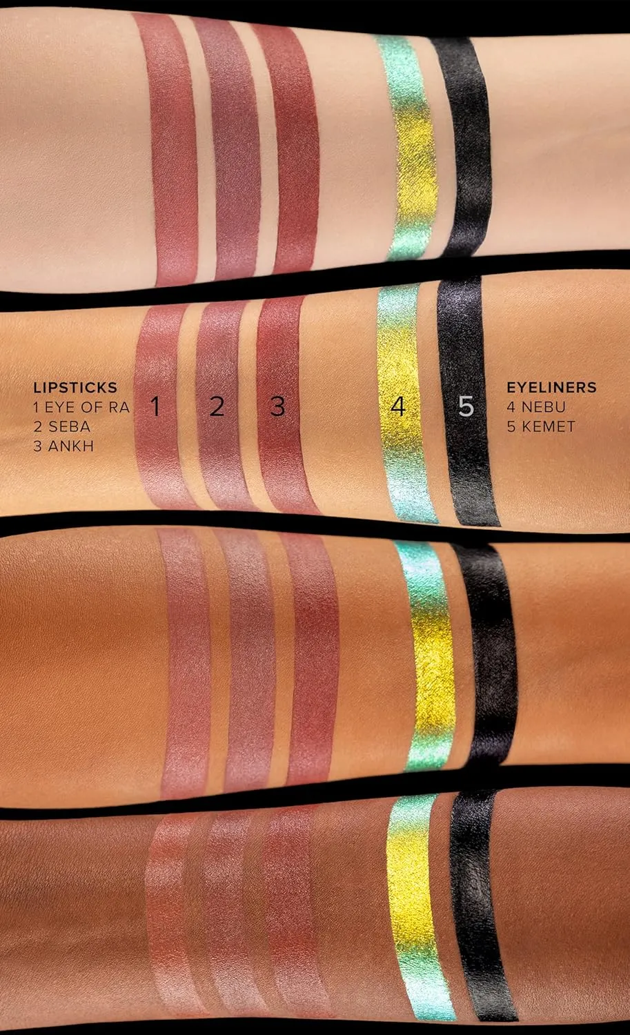 Whats Up Beauty - Egyptian Queen Lipstick - Shade Seba Clean Cruelty Free Vegan Lip Makeup Mauve Taupe Nude